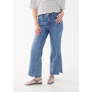 NEW FDJ suzanne wide ankle pants in indigo
